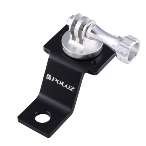 PULUZ Support de support fixe à l'alliage d'aluminium avec adaptateur et vis à trépied pour GoPro HERO5 Session / 5/4 Session / 4/3 + / 3/2/1, Autres appareils photo sportifs (Argent) SP114S7-08