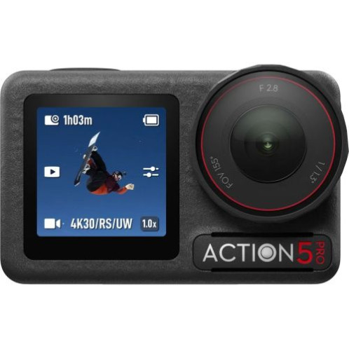 DJI Osmo Action 5 Pro Standard Combo Action Camera 12 MPx 4k 120fps Black EU (CP.OS.00000349.01) DJ29500792-04