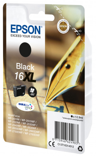 Epson XL noir DURABrite Ultra T 163 T 1631 267696-03