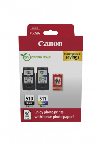 Canon PG-510 / CL-511 Photo Value Pack 826926-03