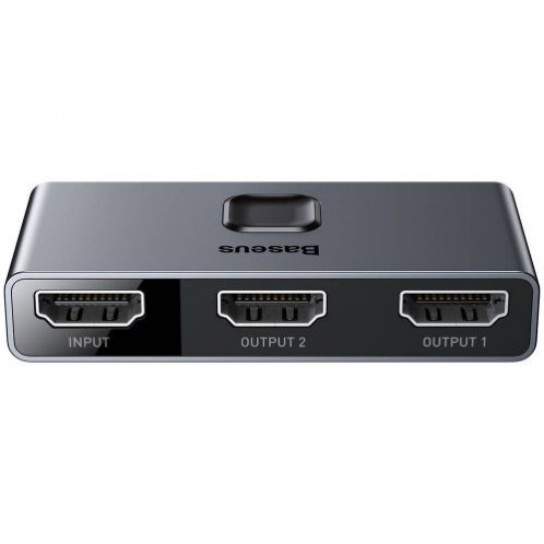 Baseus HUB Matrix HDMI Switcher (2in1 or 1in2) Space Gray (CAHUB-BC0G) DA80719-09