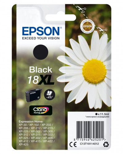 Epson XL noir Claria Home T 181 T 1811 267773-00