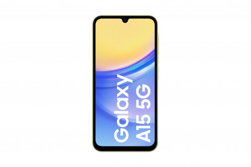 Samsung A156B/DSN Galaxy A15 5G (6.5'' 128 Go, 4 Go RAM) Jaune A156-4/128_YEL-09