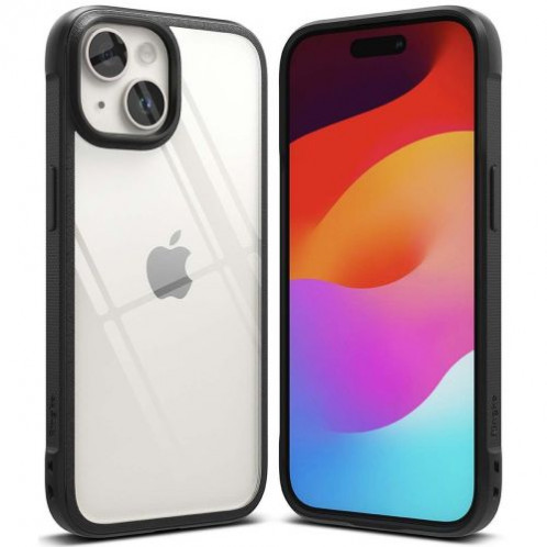 Ringke iPhone 15 Plus Case Fusion Bold Clear/ Black DI607498-013
