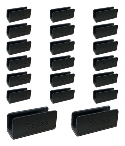 Govee Neon Rope Light 2 Bracket 20x noir 120229-02