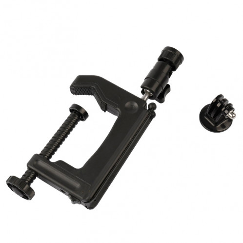 Support de table pour fixation de table + Adaptateur pour trépied pour GoPro HERO4 / 3+ / 3/2/1, Taille de la pince: 1 6 cm SS60118-07