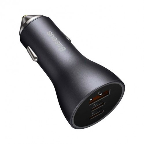 Baseus Car Charger Golden Contactor Pro C+C+U 65W Dark Gray (CGJP010013) DA106338-020