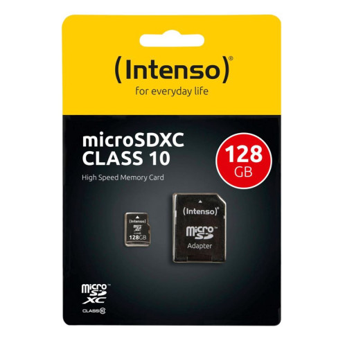 Intenso microSDXC 128GB C10 avec adapt. 555067-04