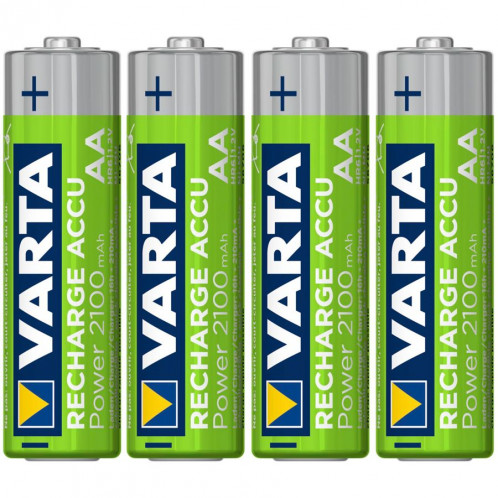 10x4 Varta Piles rechargeables NiMh 2100 mAh Mignon 498827-03