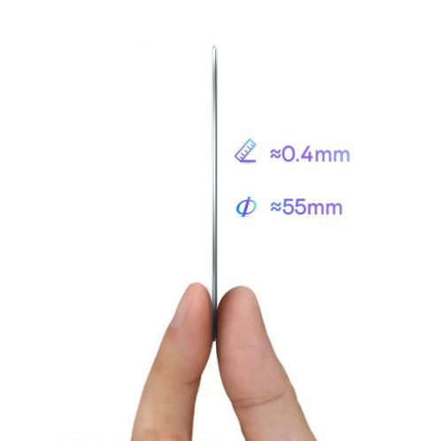 Baseus Magnetic Ring Halo Series (2pcs), Silver (PCCH000002) DA22372-016