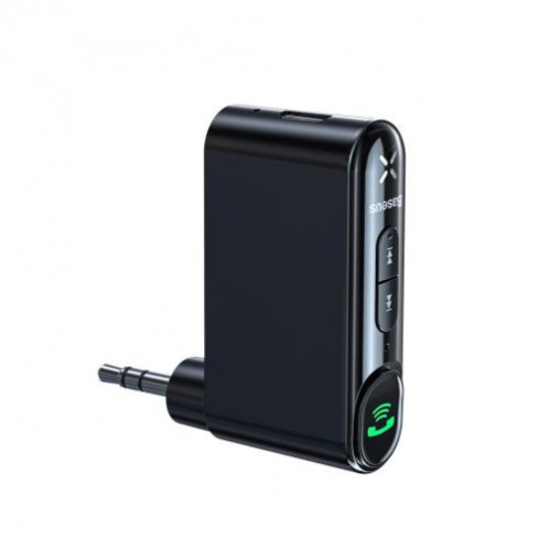 Baseus Car Tool Bluetooth BSBA-02 AUX Transmitter BT. 5.0, 10m Range, 145 mAh, Micro USB input, Black (WXQY-01) DA643726-04