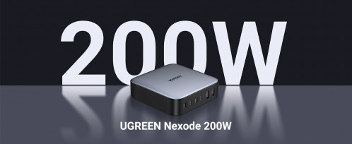 UGREEN 2USB-A+4USB-C 200W Desktop Fast Charger 752740-07