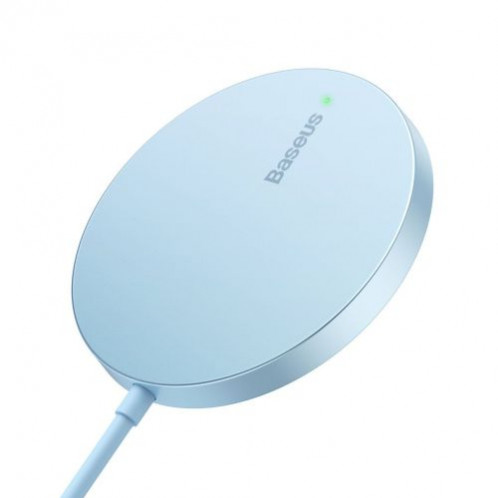 Baseus Wireless Charger Magnetic Simple Mini3, 15W, Blue (CCJJ040303) DA1639955-04