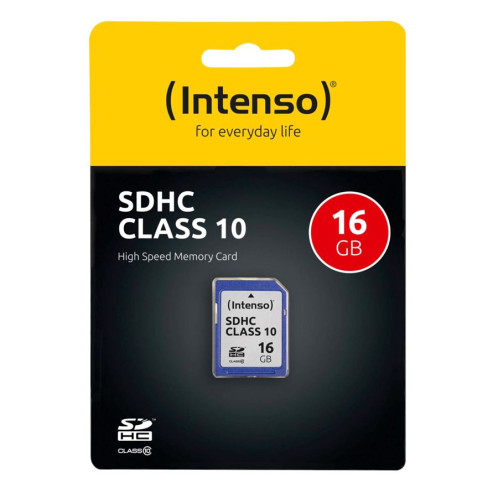 Intenso SDHC Card 16GB Class 10 3411470 405974-02