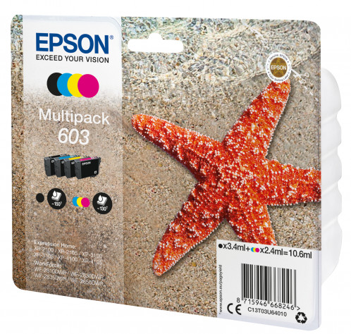 Epson Multipack 4 couleurs 603 T 03U6 489862-00