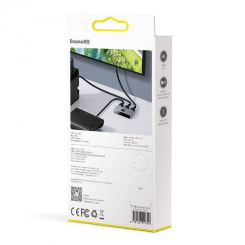 Baseus HUB Matrix HDMI Switcher (2in1 or 1in2) Space Gray (CAHUB-BC0G) DA80719-09