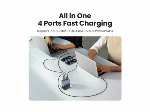 UGREEN Nexode Pro 160W GaN Charger with USB-C Cable 859763-07