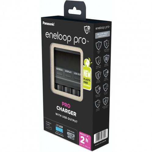Panasonic Eneloop LCD PRO Charg. BQ-CC65 ERP sans batteries 762778-04