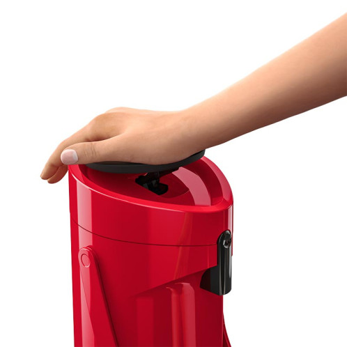 Emsa Ponza Verseuse à pompe 1.9 l, rouge 185861-05