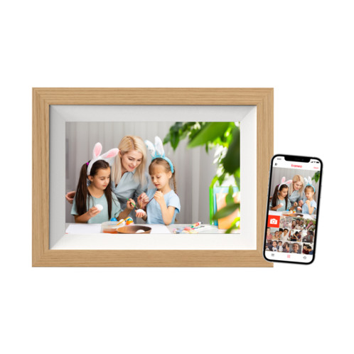 Braun DigiFrame 10W WiFi hêtre 25,7cm (10,1 ) 105445-04