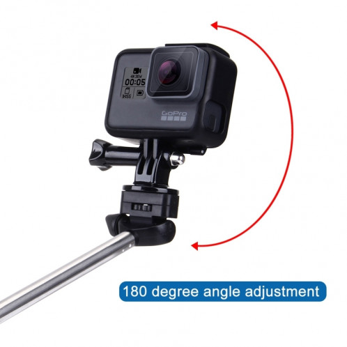 PULUZ Moniteur extensible de Selfie portable pour GoPro HERO5 / 4 Session / 4/3 + / 3/2/1, Longueur: 22.5-100cm SPPU557-08