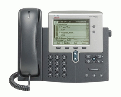 Cisco Unified IP Phone 7942G VoIP phone SCCP, SIP silver, dark grey XI2139482G5580-07