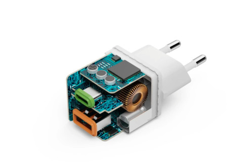 Hama Mini chargeur rapide PD 30W 1xUSB-C/1xUSB-A blanc 201992 140900-018