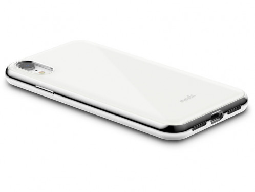 Moshi iGlaze Blanc Coque de protection pour iPhone XR IPXMSH0001-04