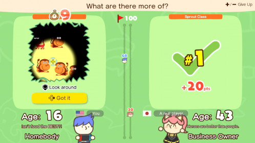 Nintendo Switch Big Brain Academy: tête à tête 678449-012