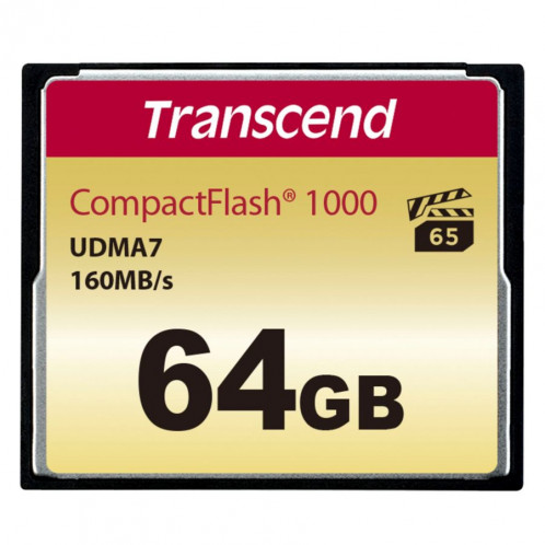 Transcend Compact Flash 64GB 1000x 656796-02