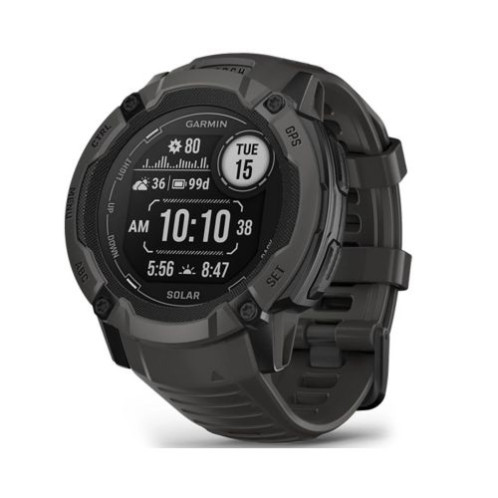 Garmin Instinct 2X Solar Smart Watch 50mm, GPS, 10ATM, Graphite EU DA21900201-01