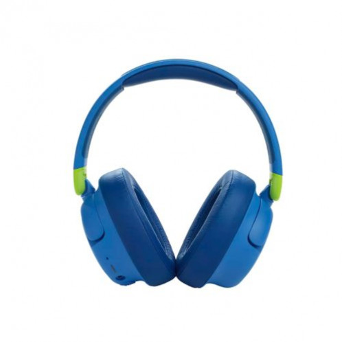 JBL JR460NC Bluetooth Wireless On-Ear Headphones for Kids with Noise Cancellation, Blue EU DB4100121-08