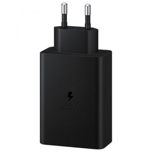 Samsung Travel Charger Quick Charger C+C+U, QC 3.0, PD 3.0, 65W, Black EU (EP-T6530NBEGEU) DA2490753-03