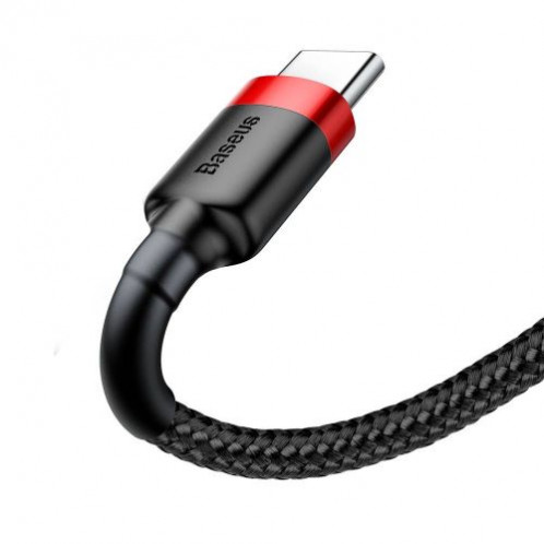 Baseus Type-C Cafule cable 2A, 3m Red/Black (CATKLF-U91) DA32119-017