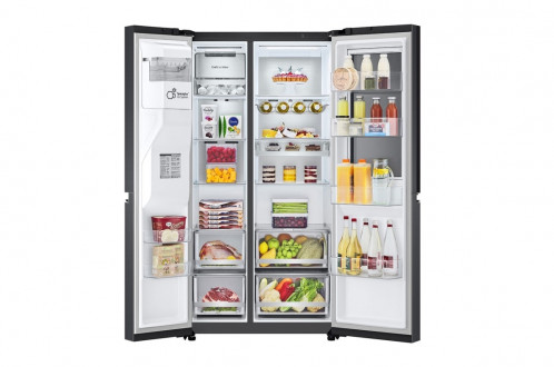 LG GSXB90MCDE Craft Ice InstaView, noir mat 748281-08