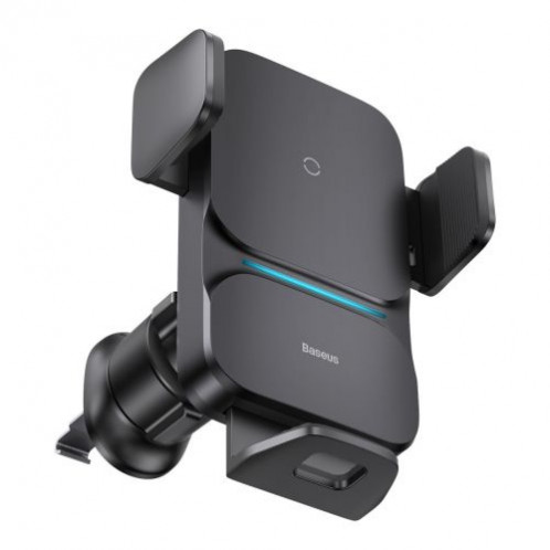 Baseus Car Mount Wireless Charger Wisdom Auto Alignment Air Outlet base QI 15W Black (CGZX000001) DA2116651-016