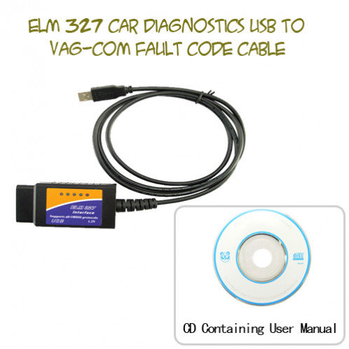 Outils de diagnostic auto ELM 327 USB vers VAG-COM ODAUTOELM327USB01-03