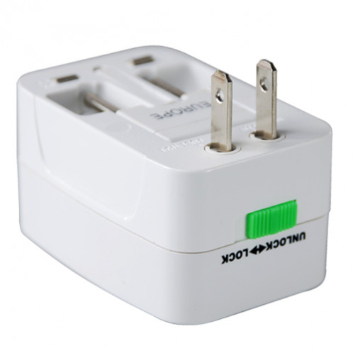 Adaptateur courant universel pour les voyages + Protection parasurtenseur ACUPVPP01-03