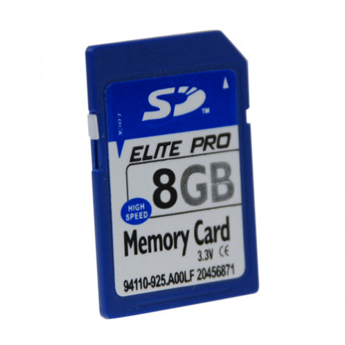 Carte mémoire SD 8GB Elite Pro CMSD8GBEP01-01