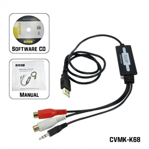 Clé USB capture audio PC CUSBCAPCMAC01-08