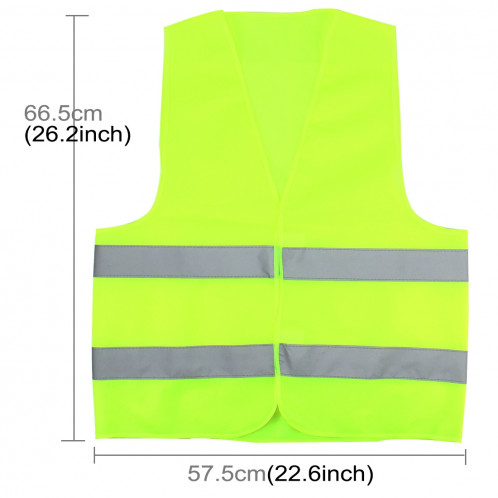 Gilet jaune XXL réfléchissant gilet de sécurité fluorescent SG0220733-01