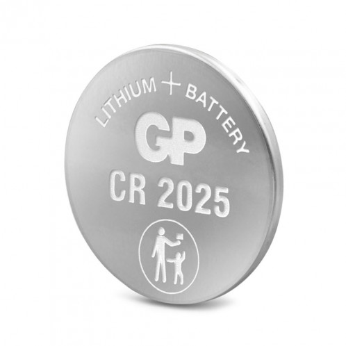 1x10 GP CR 2025 Lithium 3V Piles bouton 0602025C10 801971-06