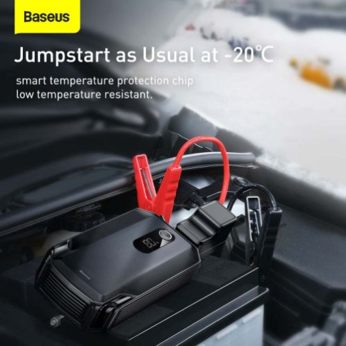 Baseus Car Tool Power Starter / Power Bank Super Energy Max Car Jump Starter (Peak current 2000A / 20000 mAh) Black (CGNL020001) DA7094969-018