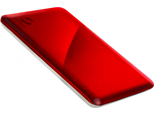 Storeva Xslim USB-C 2 To Rouge Disque dur externe USB-C / USB-A DDESRV0494N-05