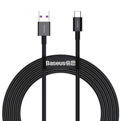 Baseus Type-C Superior series fast charging data cable 66W (11V/6A) 2m Black (CATYS-A01) DA238516-011