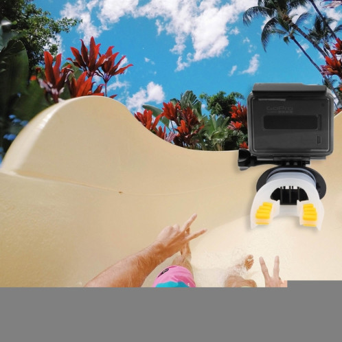 6 en 1 PULUZ Surfing Fixed Braces Ensemble de montage de connexion pour GoPro HERO4 Session / 4/3 + / 3/2/1 (Noir) S6172B4-00
