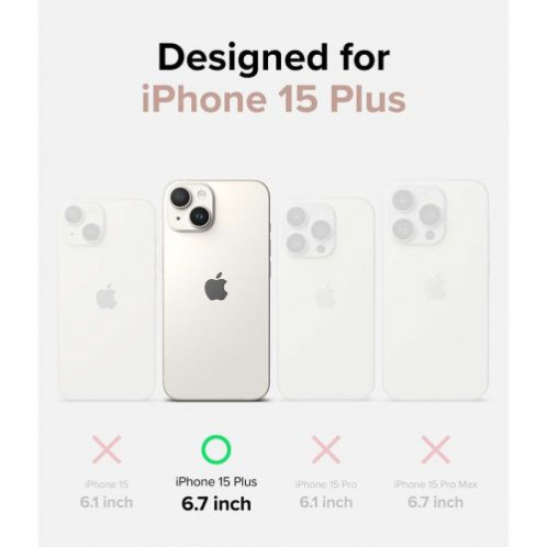 Ringke iPhone 15 Plus Case Slim Clear DI500970-014