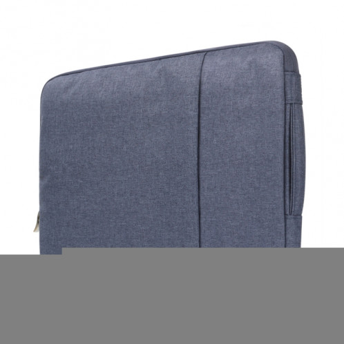 15,4 pouces Sacs à bandoulière portables pour ordinateur portable universel Portable Zipper Sacoche pour ordinateur portable MacBook Air / Pro, Lenovo et autres ordinateurs portables,(bleu foncé) S1012D-08