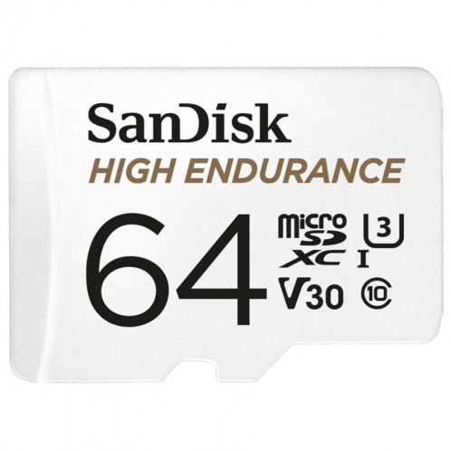 SanDisk High Endurance 64GB microSDXC SDSQQNR-064G-GN6IA 723508-02