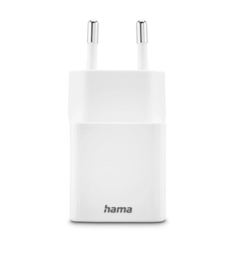 Hama Mini chargeur rapide PD 30W 1xUSB-C/1xUSB-A blanc 201992 140900-018
